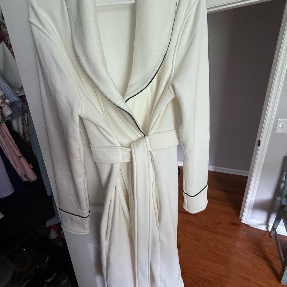 LAKE cozy robe- hunter green